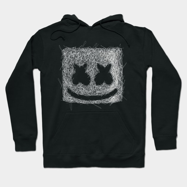 Marshmello sketch Hoodie by PNKid